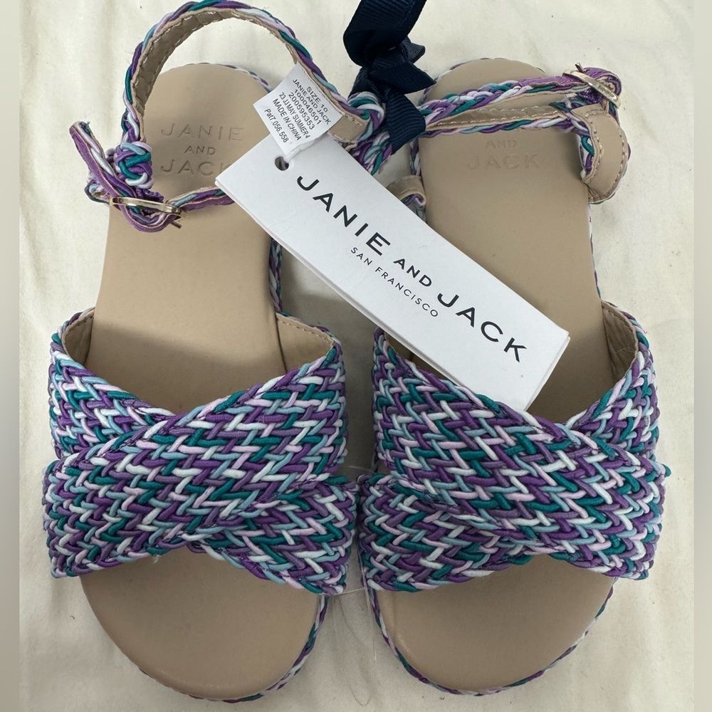 NWT Janie and jack sandal